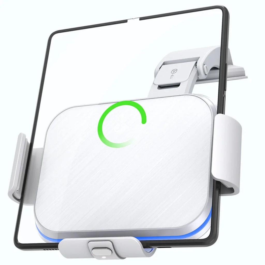 Revolutionary Foldable Phone Wireless Charger & Car Mount - Fast Charging, Auto-Grip, Universal Fit