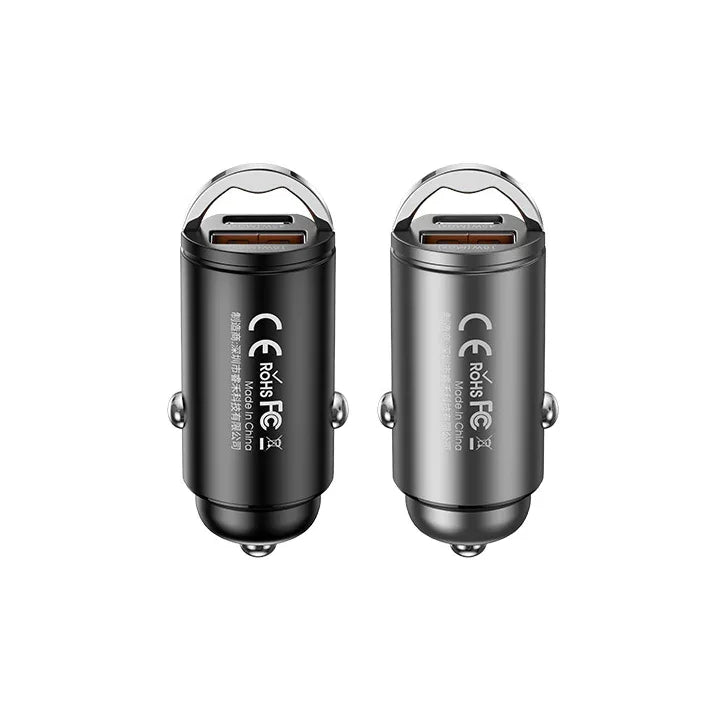 Ignite Your Drive: 90W Dual PD/QC Fast Car Charger - Sleek, Powerful, and Universally Compatible