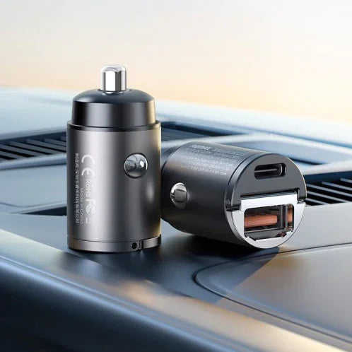Ignite Your Drive: 90W Dual PD/QC Fast Car Charger - Sleek, Powerful, and Universally Compatible